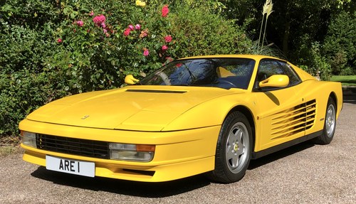 1991 FERRARI TESTAROSSA LHD only 2 owners 19k miles For Sale
