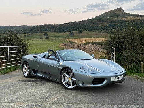 2001 FERRARI 360 SPIDER - MANUAL GEARBOX, £14K SPENT THIS YEAR SOLD