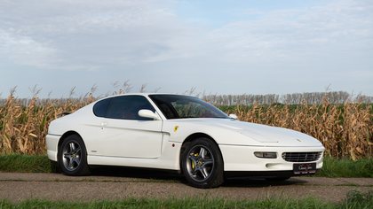Very beautiful Ferrari 456 GTA from 1997 in white
