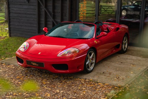 2001 FERRARI 360 SPIDER // METICULOUSLY MAINTAINED // CS EXTRAS For Sale