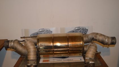 Original Exhaust system for the Ferrari Enzo