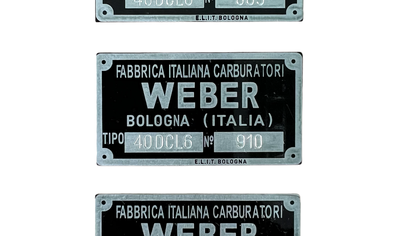 3 tags Vergaser Weber 40DCL6 Ferrari