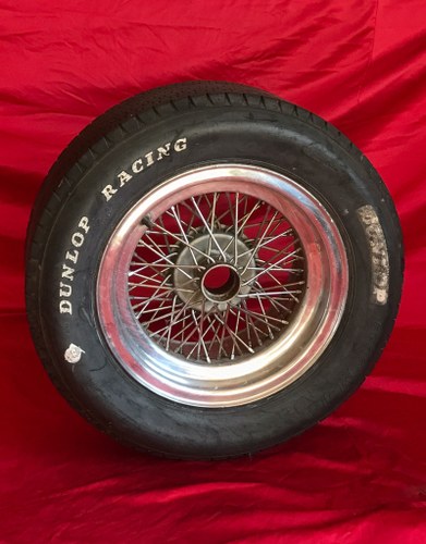 1962 Ferrari 250GTO Borrani RW388015x8" rear wheel Dunlop For Sale