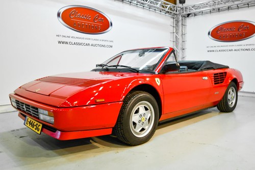 Ferrari Mondial 3.2 Convertible 1987 - Online Auction For Sale by Auction