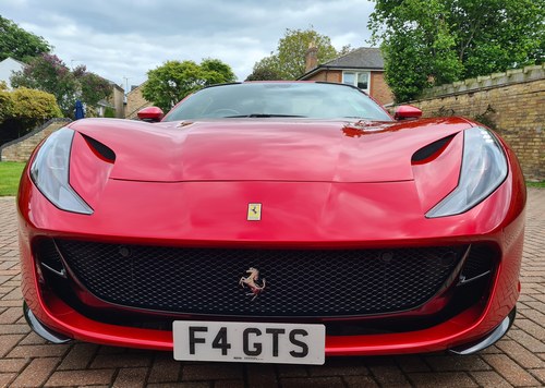 Ferrari Number Plate F4 GTS