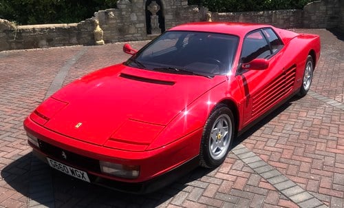 1990 Ferrari Testarossa Manual Left Hand Drive For Sale