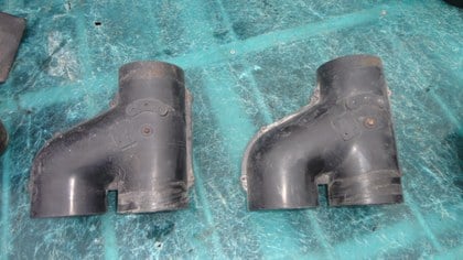 Air diverter Lh and Rh for Ferrari 208 and 308 models