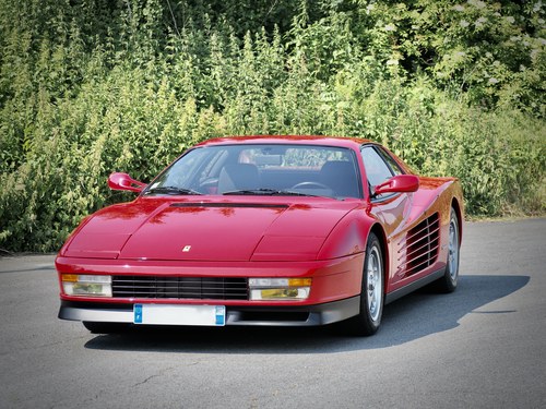 1987 Ferrari Testarossa - Sold new by "Pozzi-Paris"
