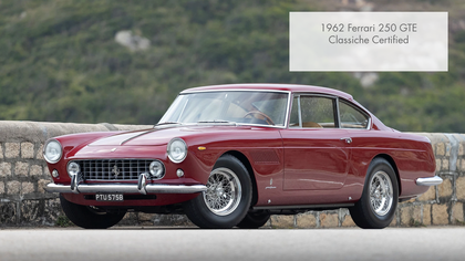 1962 Ferrari 250 GTE Classiche Certified