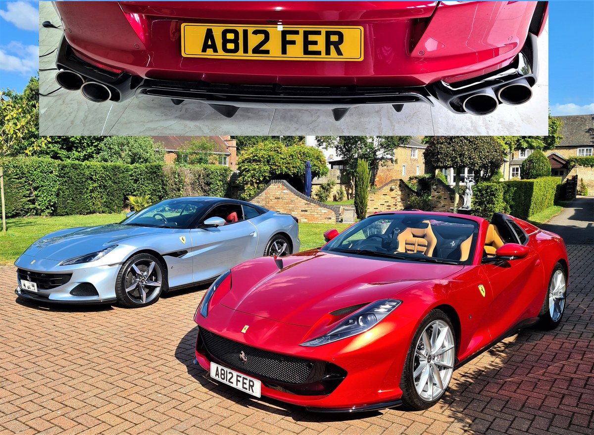 2019 Ferrari Number Plates