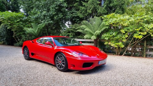 2003 Ferrari 360 Modena, manual transmission full Ferrari history VENDUTO