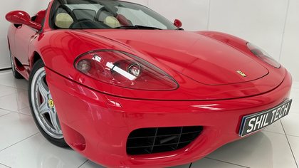 Ferrari F360 Spider Manual FFSH 13Stamps Only 14,222 Miles!