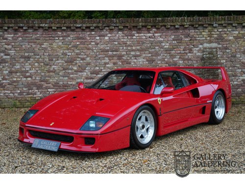1992 Ferrari F40 ,Only 10.000 KM from new, Marcel Massini report, For Sale