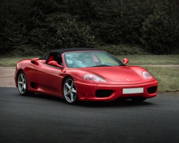 Ferrari 360 Spider for hire in Surrey and London