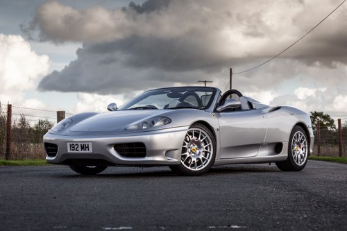 2001 Ferrari 360 Manual Spider For Sale by Auction