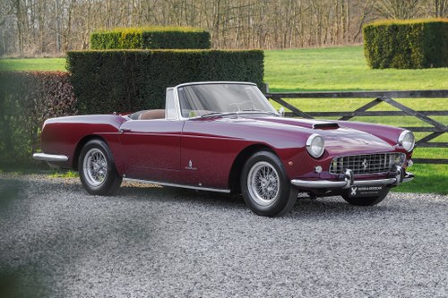 1962 Ferrari 250 GT Cabriolet Series II By Pinin Farina For Sale