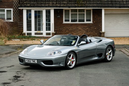 2001 Ferrari 360 Spider For Sale by Auction