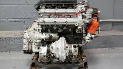 Ferrari Dino GT engine and trans