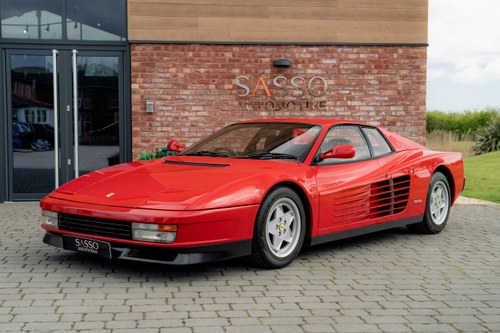 1990 Ferrari Testarossa UK Supplied RHD For Sale