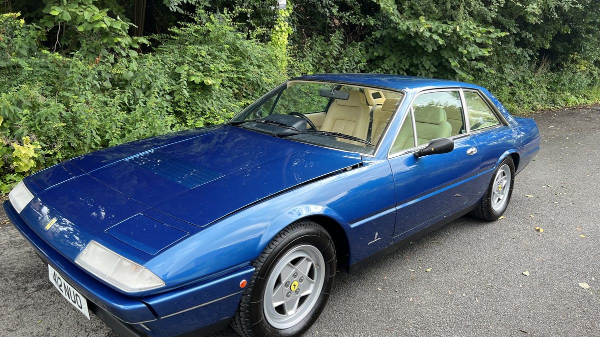 1986 Ferrari 412 Blue Manual, 3 speed Right Hand Drive in bolton ...