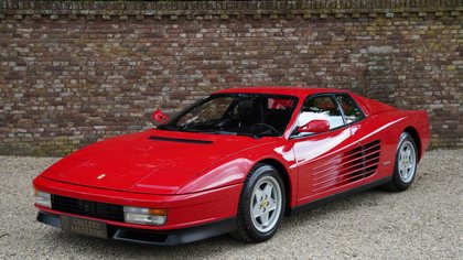 Ferrari Testarossa ONLY 24500 KM FROM NEW! Iconic Ferrari Te