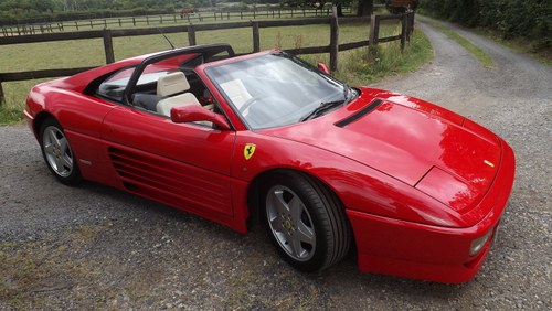 Ferrari 348 TS 1992 Rosso Corsa Crema Leather 37000 miles.