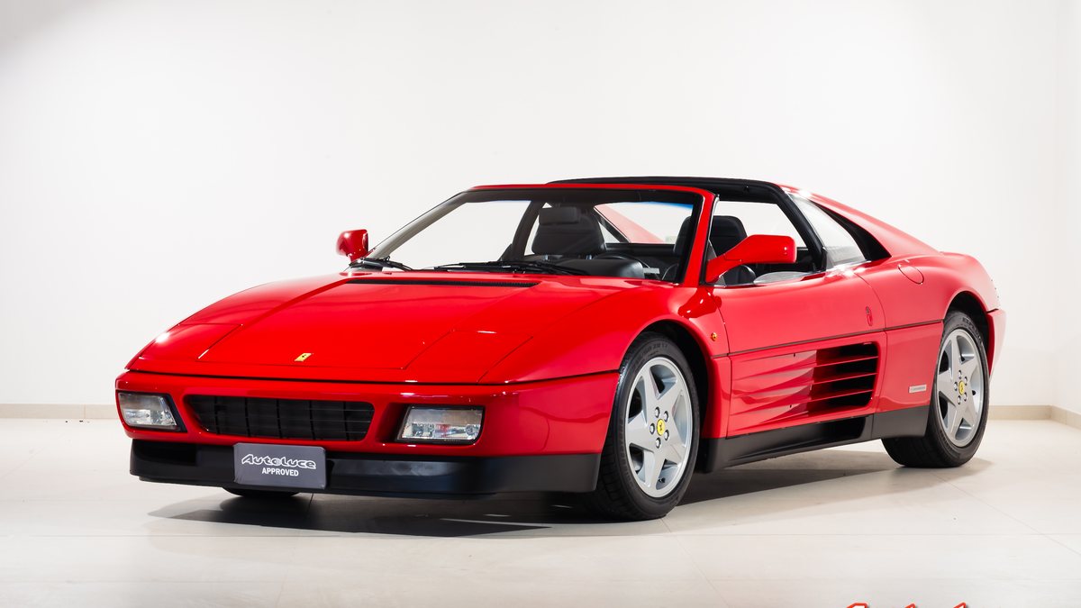1993 Ferrari 348 Röd manuell Vänsterstyrd i Italien - Till salu | Car ...