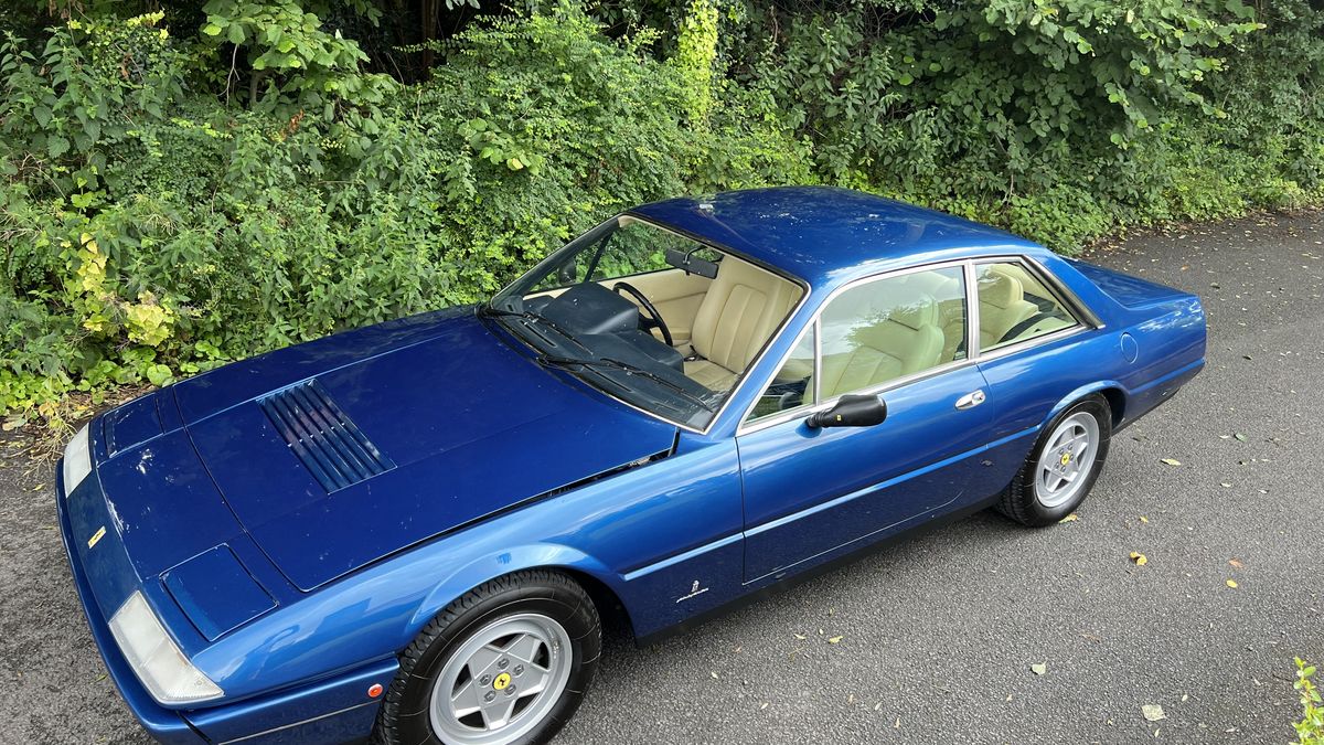 1986 Ferrari 412 Blue Automatic, 4 speed Right Hand Drive in bolton ...