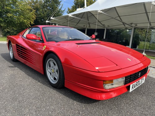 1990 SOLD-Another required.Ferrari Testarossa-Just 15,000 miles À venda