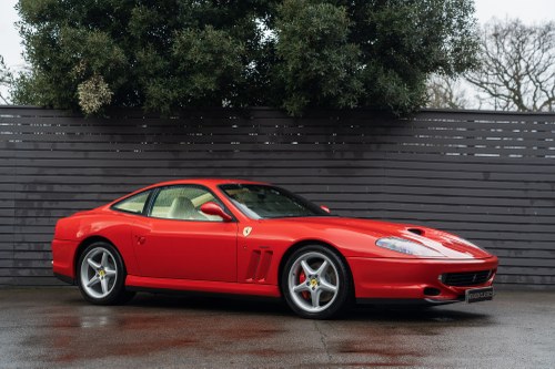 2002 Ferrari 550 Maranello UK CAR ONLY 7400 MILES VERKOCHT