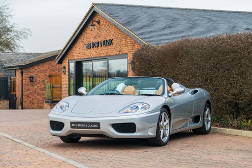 2001 Ferrari 360 Spider Manual For Sale
