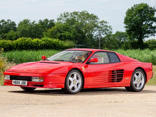 Lot 130 1991 Ferrari Testarossa Coupé For Sale by Auction