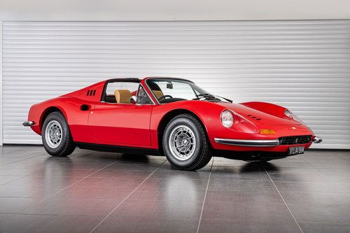 1974 Ferrari Dino 246 GTS 'Chairs & Flares' RHD, ONE OF 6! For Sale