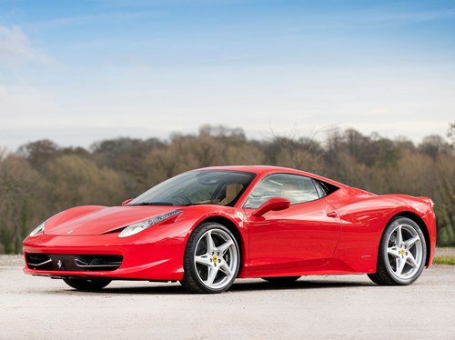 Lot 119 2010 Ferrari 458 Italia Coupé - 1,300 miles from new For Sale by Auction