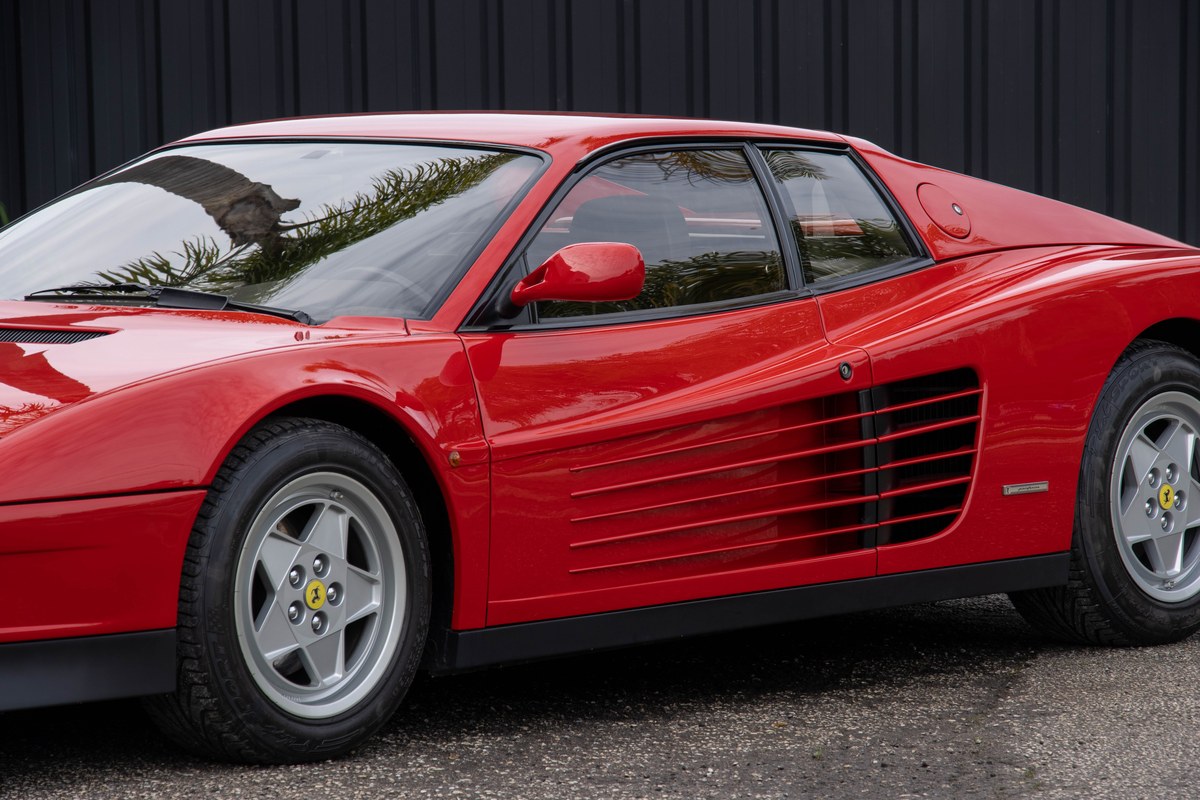 1991 Ferrari Testarossa Rouge Manuel Conduite à gauche in Portugal - A ...
