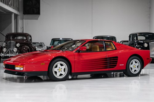 1988 FERRARI TESTAROSSA COUPE (ONLY 4,427 MILES) VERKAUFT