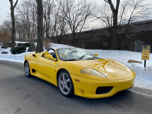 2001 Ferrari 360 Spider#26067 SÅLD