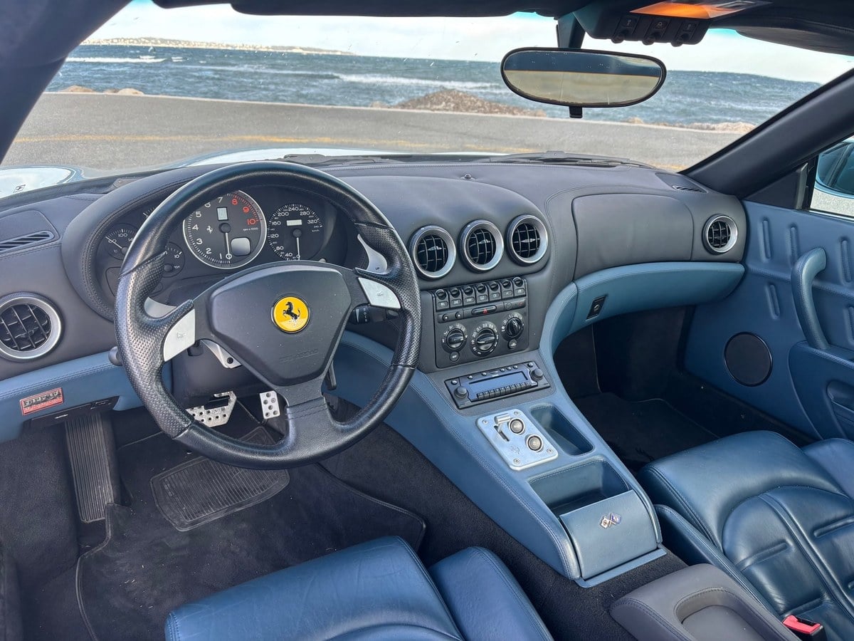 2004 Ferrari 575 Blau Automatik Linkslenker in Cannes, Frankreich ...