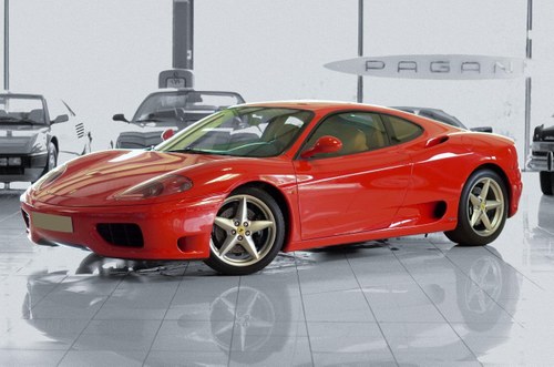 2003 FERRARI 360 Modena F1 Coupé Te koop