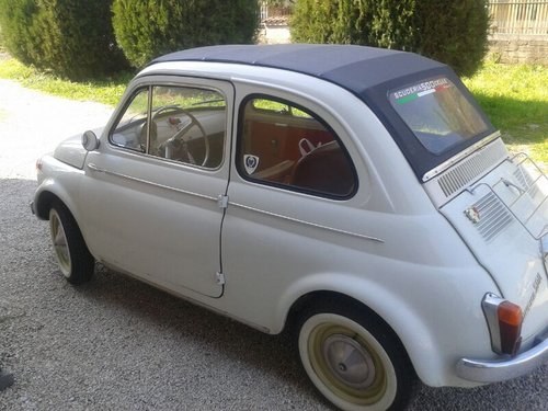 1964 fiat 500d 500 d suicide doors white eady to be exp For Sale