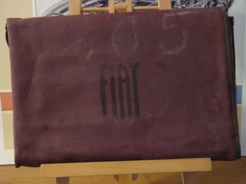 1930 Original pre-war tool bag (canvas) for Fiat In vendita