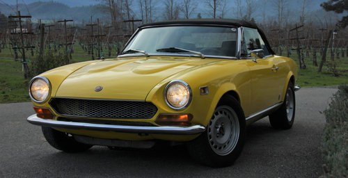 1971 Fiat 124 Spider For Sale