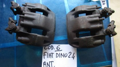 Front brake calipers for Fiat Dino 2400