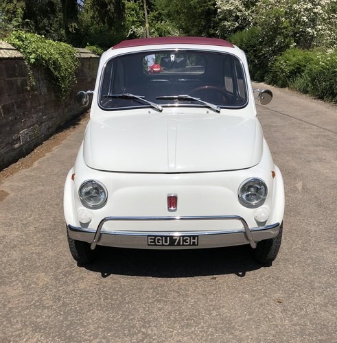 1970 Fiat 500L 80834 MILES  In vendita