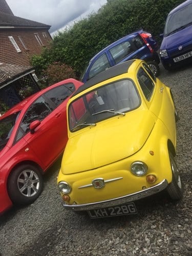 Fiat 500L (yellow) 1969 For Sale