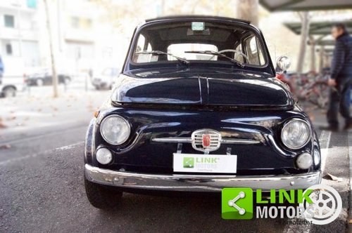 1965 FIAT CINQUECENTO 110F, 8 BULLONI UNICO PROPRIETARI For Sale