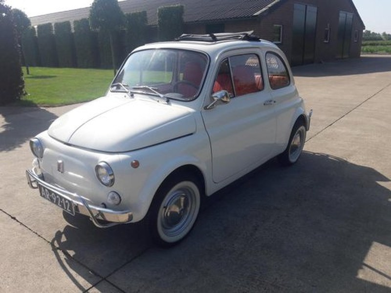 FIAT 500 L 1970 WHITE PERFECT CONDITION RESTORED