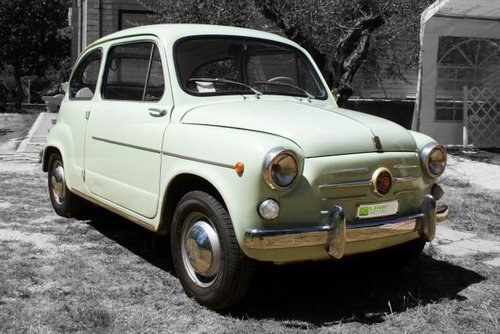 Fiat 600 Tipo 100 D del 1963, Iscritta ASI In vendita