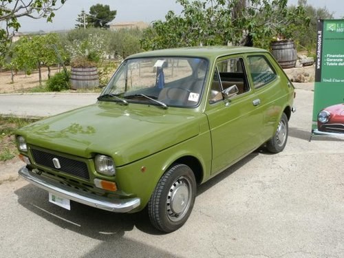 1973 Fiat 127 3p certificata asi In vendita