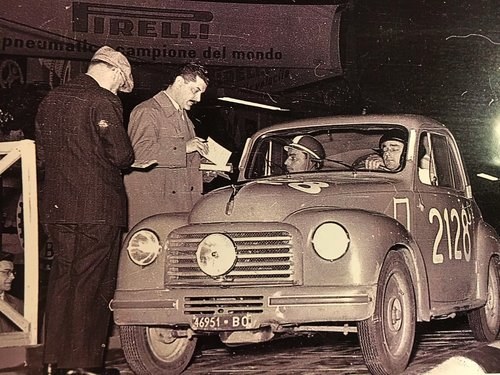 1950 Fiat 500 C Topolino EX MILLE MIGLIA CAR  For Sale